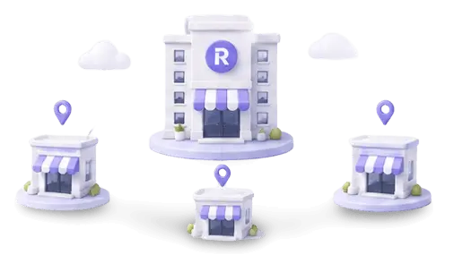 Multi-location brand network