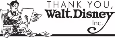 Thank You Walt Disney logo