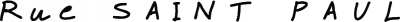 Rue Saint Paul logo