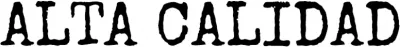 Alta Calidad logo