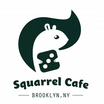 Squarrel Cafe logo