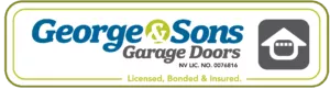 George & Sons Garage Doors logo