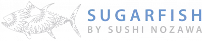 SUGARFISH by sushi nozawa logo