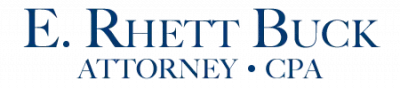 E. Rhett Buck, Attorney - CPA logo