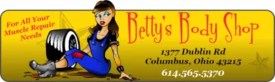 Betty's Body Shop - 1637 Northwest Blvd logo