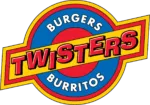 Twisters Burgers and Burritos logo