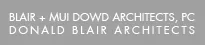 Blair + Mui Dowd Architects logo
