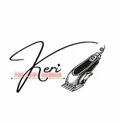 Keri The Lady Barber logo