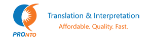 Pronto Translations logo