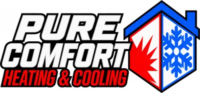 Pure Comfort Heating and Air Conditioning logo