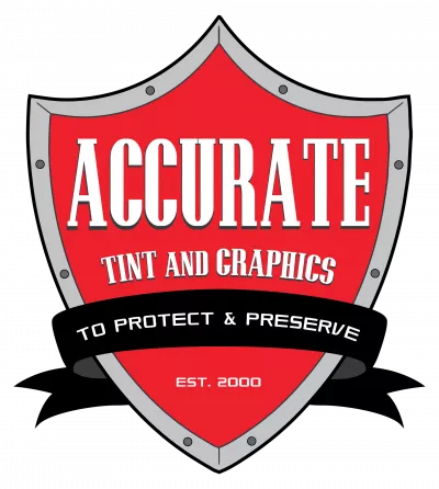 Accurate Tint and Graphics logo