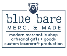 Blue Bare Mercantile & Made logo