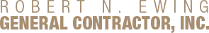 Robert N Ewing General Contractor logo