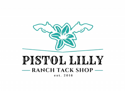 Pistol Lilly Ranch Tack Shop logo