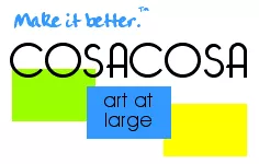 Cosacosa Art At Large logo