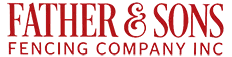 Father and Sons Fencing Company logo