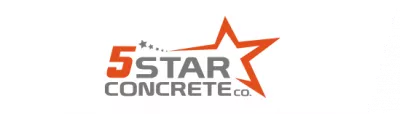 5 Star Concrete Co logo