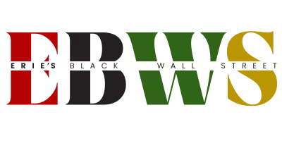Erie's Black Wall Street logo