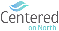 Centered on North logo