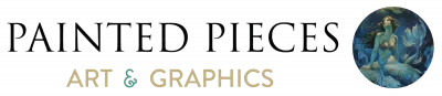 Painted Pieces Art & Graphics logo