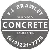 F J Brawley Concrete logo