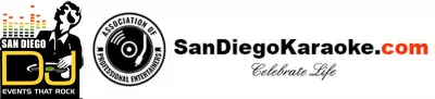 San Diego DJ and Karaoke logo