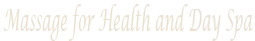 Massage For Health logo