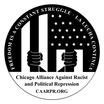 Chicago Alliance Against Racist and Political Repression logo