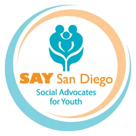 SAY San Diego Military Family Resource Center logo