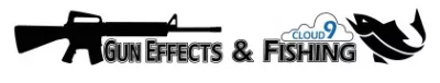 Gun Effects & Cloud 9 Fishing logo