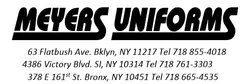 Meyers Uniforms logo
