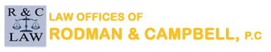 Rodman & Campbell PC Attorneys logo