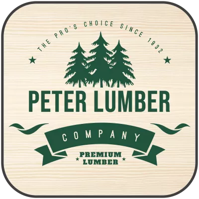 Peter Lumber Company logo