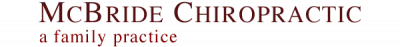 McBride Chiropractic Offices logo