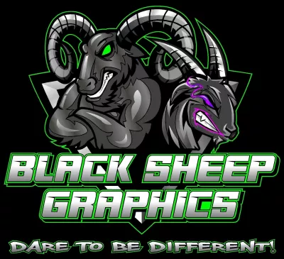 Black Sheep Graphics logo
