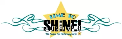Time to Shine! The Center for Performing Arts logo
