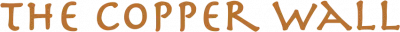 The Copper Wall logo