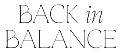 Back In Balance logo