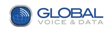 Global Voice and Data logo