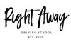Right Away Driving School logo