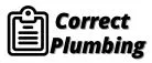 Correct Plumbing LLC logo