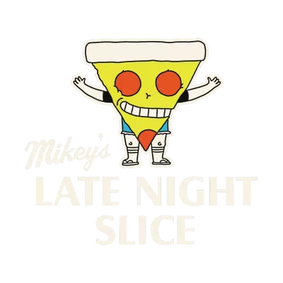 Mikey's Late Night Slice logo