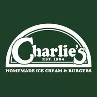 Charlie's Homemade Ice Cream & Burgers logo