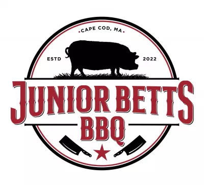Juniors Betts BBQ at, Smith Family Beer Garden logo