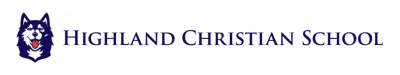 Highland Christian School logo