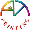 A and T Printing logo