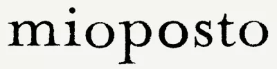 Mioposto logo
