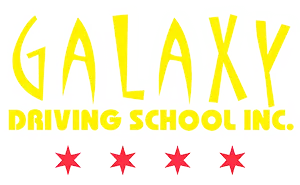 Galaxy Driving School logo
