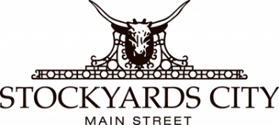 Oklahoma's Stockyards City logo