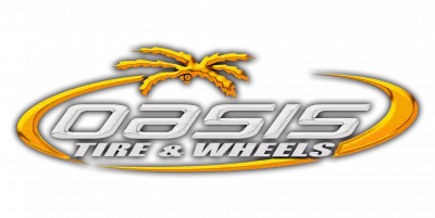Oasis Tire & Wheels. logo